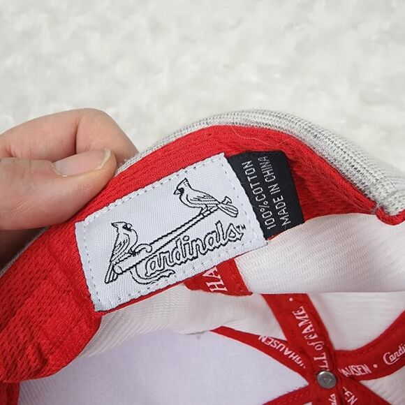 St. Louis Cardinals Jason Isringhausen Cap Light Grey - Picture 3 of 9